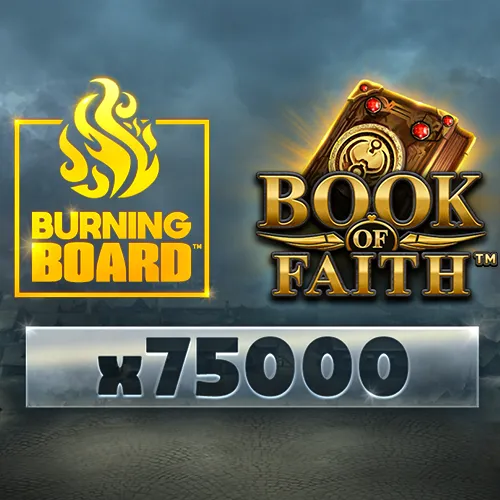 Book of Faith Burning Board